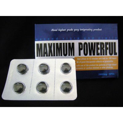 Maximum powerful pill tablets